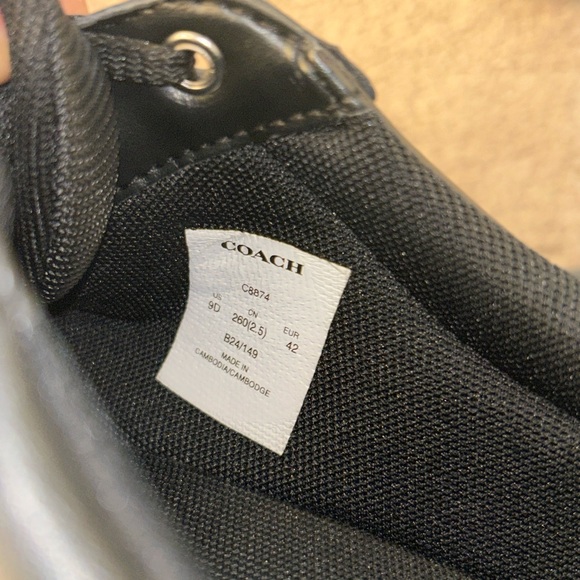 Coach Low Tops - Picture 6 of 6